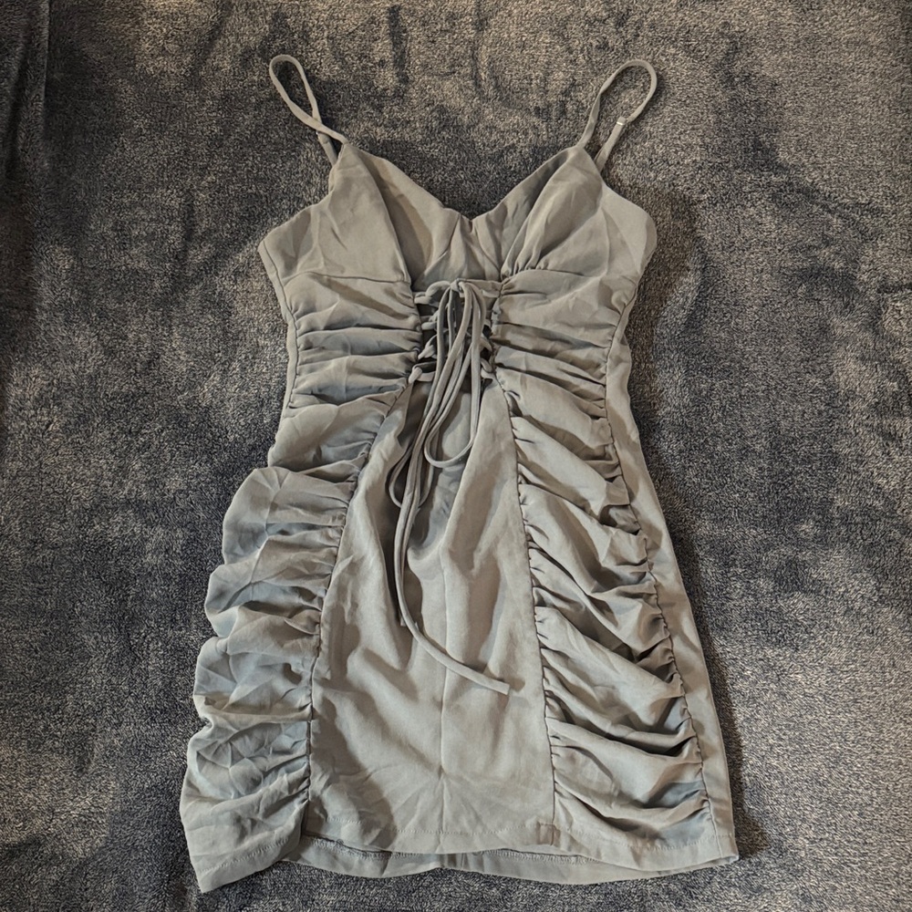 Little Blue Corset Dress